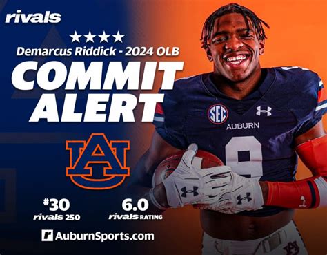 Riddick flips to Auburn - AuburnSports: Auburn Tigers Football ...