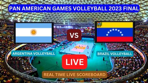 Argentina Vs Brazil Live Score Update Today Pan American Games