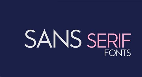 Best Sans Serif Fonts Download Fontaza