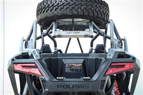 Cagewrx Spare Tire Carrier For A Polaris Rzr Jagged X Offroad