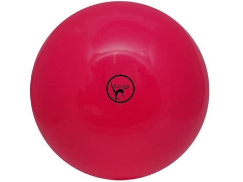 Мяч для художественной гимнастики GO DO. Диаметр 15 см. Цвет: розовый ...