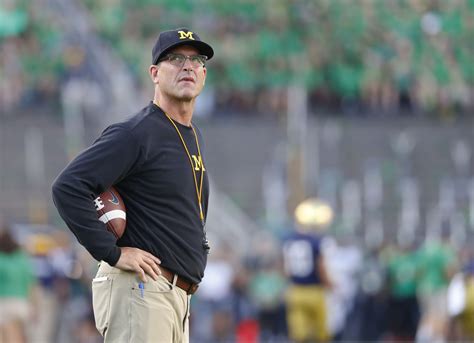 Its Not That Jim Harbaugh Is Losing At Michigan Its Who Hes Losing