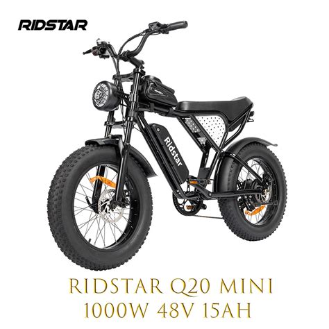 Ridstar Q Mini Electric Bike W V Ah Battery Km H Max Speed