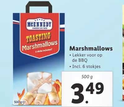 Mcennedy American Way Marshmallows Aanbieding Bij Lidl Folders Nl