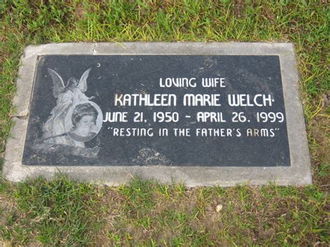 Kathleen Marie Welch 1950 1999 Find A Grave Memorial