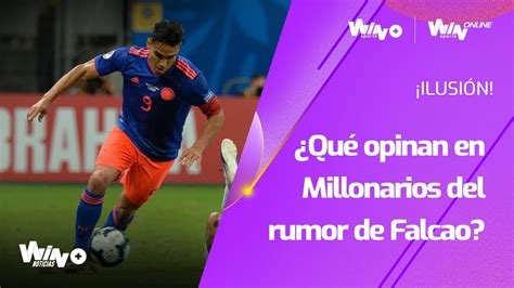 Falcao A Millonarios Lo Que Piensan Los Jugadores Y Gamero YouTube