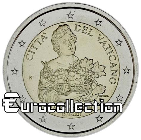 2 Euro Vatican 2021 Naissance Du Caravage Eurocollection Shop