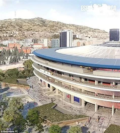 New Images Revealed Of Camp Nou Transformation A Glimpse Of Barcelona