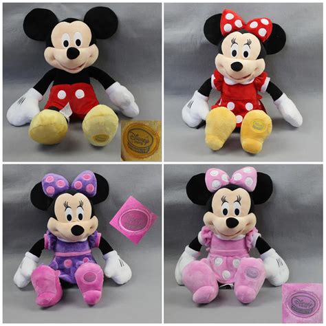 Free Shipping 1pcs Mickey Mouse Clubhouse Plush Stuffed Toys Mickey & 3 ...