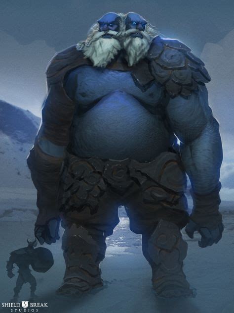 Artstation Frost Giant 1 Bierzerkers Alex Konstad Fantasy