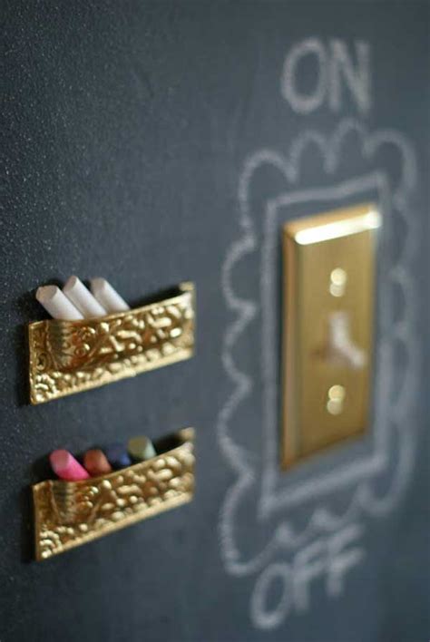 21 Creative DIY Ideas To Decorate Light Switch Plates - WooHome