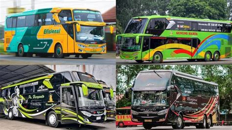 Deretan Bus Artisnya Busmania Selalu Disambut Di Jalan Dan Terminal