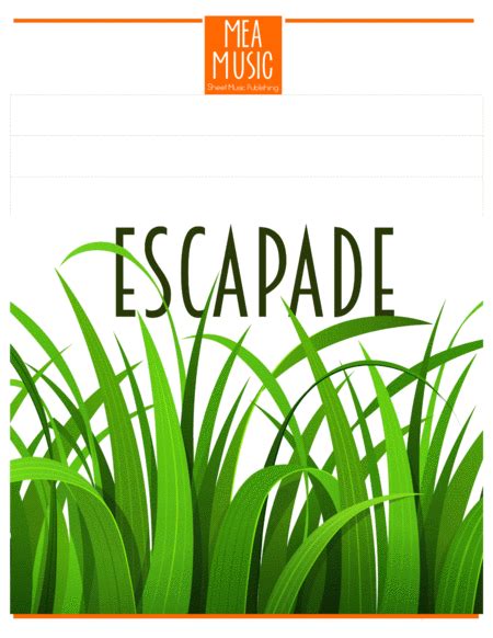 Escapade By Michelle Ayler Easy Piano Digital Sheet Music Sheet