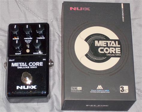 Metalcore Deluxe Mk Nux Metalcore Deluxe Mk Audiofanzine