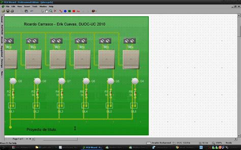 Esquema Pcb En Pcb Wizard Youtube