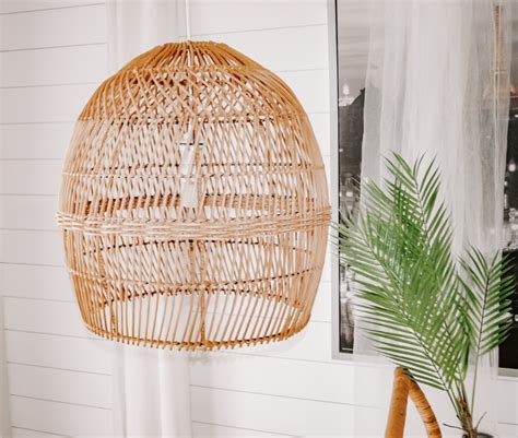 Natural Woven Rattan Pendant Light Free Shipping Haus Of Rattan