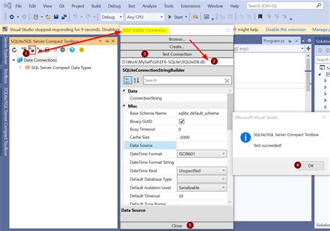 Using Entity Framework With Database First Approach For Sqlite