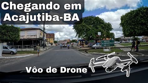 Viagem De Carro De Rio Real Ba A Acajutiba Ba V O De Drone Situa O