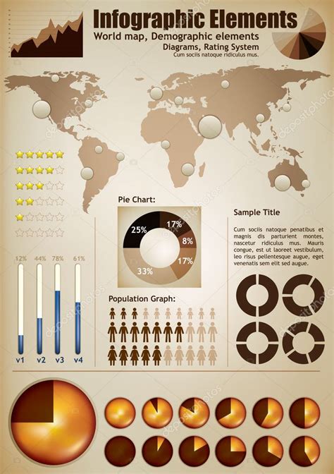 Elementos de infografía vector gráfico vectorial levente imagen 8542054