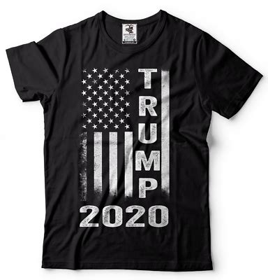 Donald Trump T Shirt Vintage American Flag Maga Shirt President