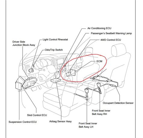 Im Working On A 2003 Toyota 4runner I Have No Power To The Fuel Pump Relay Except As The