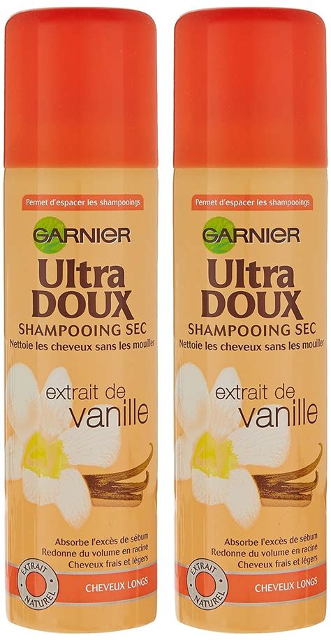 Garnier Ultra Doux Shampooing Sec Purifiant L Extrait De Vanille