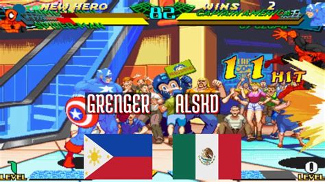 Marvel Super Heroes Vs Street Fighter FT5 GRENGER PH Vs ALSKD MX