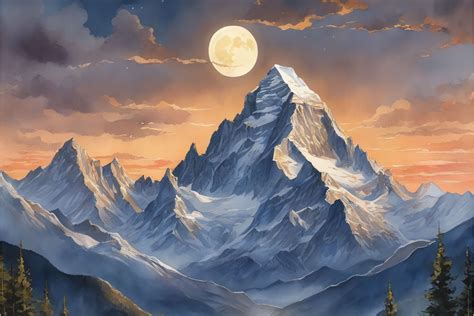 Vastu Mountain painting | ArtFactory