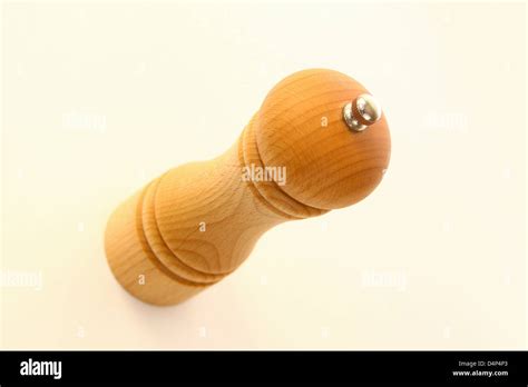 Wooden pepper mill Stock Photo - Alamy