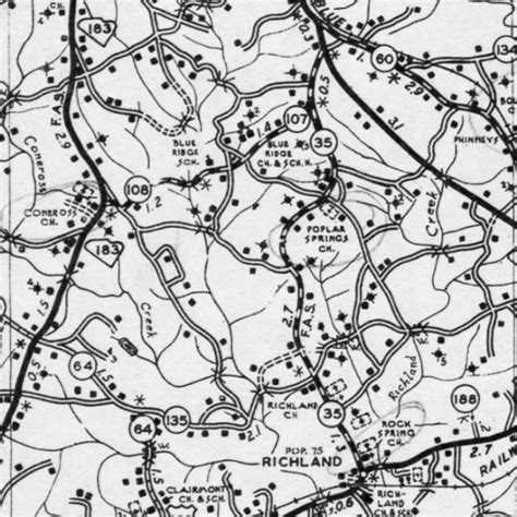 OCONEE CO SCDOT MAP - Oconee County