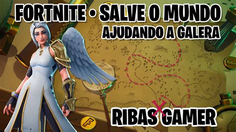 Fortnite Salve O Mundo Ajudando A Galera Youtube