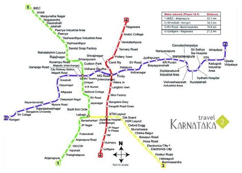 Bangalore Namma Metro Route Map Timings Fare And Updates By Priti