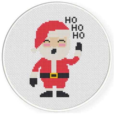 Santa Claus Cross Stitch