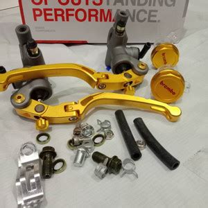 Jual Master Rem Motor Hidrolik Brembo Kanan Kiri Kopling Universal Cbr