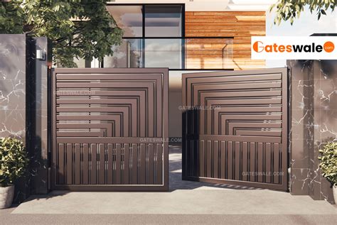 Modern Front Gate Design Ideas for Your Modern Home - Gateswale