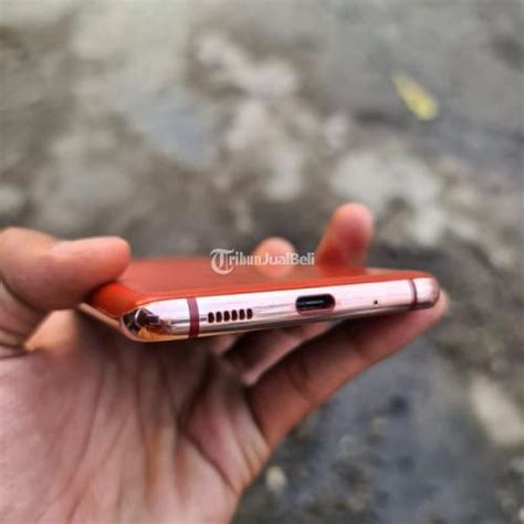 Hp Samsung S Fe Bekas Sein Warna Merah Ram Gb Fullset Siap Pakai