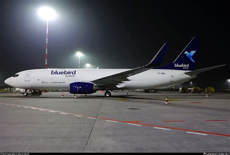 TF BBQ Bluebird Nordic Boeing 737 8F2 BCF WL Photo By Mario Ferioli