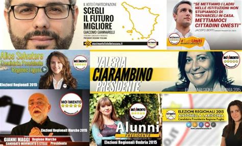 Elezioni Regionali Ecco I Candidati Portavoce Per La Presidenza Delle