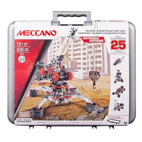 Construction Erector Set Meccano Building Set By Meccano Erector 3159