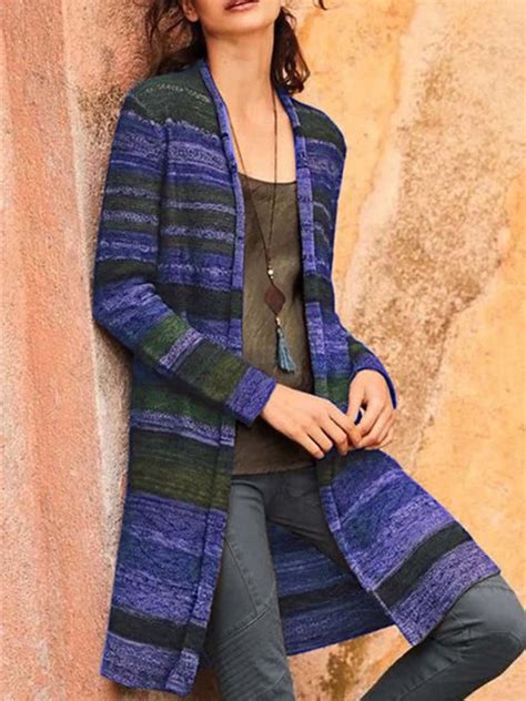 Long Sleeve Casual Knit Coat Noracora