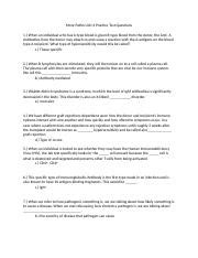 Patho Unit 4 Practice Test Questions Docx More Patho Unit 4 Practice