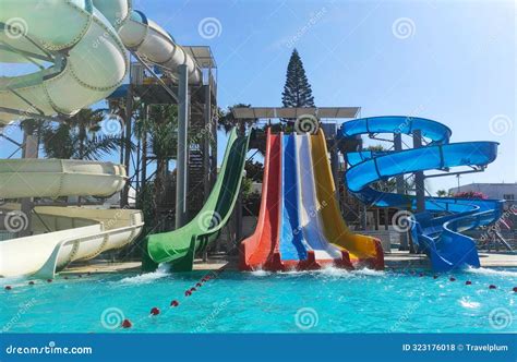 Children S Water Park, Aqua Park with Splash Area, Kids Have Fun, Enjoy ...