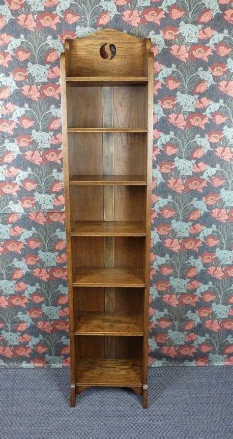 Narrow Bookcases Foter Bookcase Wooden Bookcase Oak Bookcase