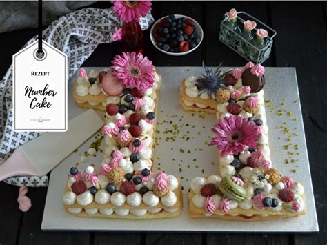 Bestes Number Cake Rezept Zahlenkuchen So Einfach Geht Der