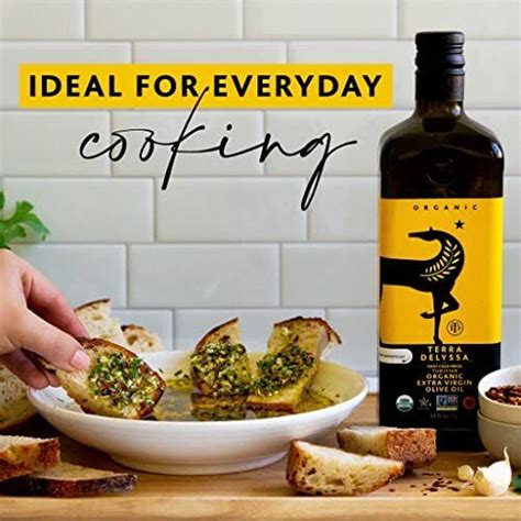 Terra Delyssa First Cold Pressed Organic Extra Virgin Olive Oil Single