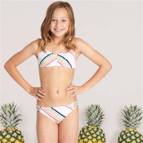 Billabong Swim Nwt Billabong Girls Rainbow Tali Bikini Size 4