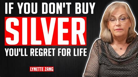 Lynette Zang You Re Missing A Big Opportunity If You Don T Buy Silver