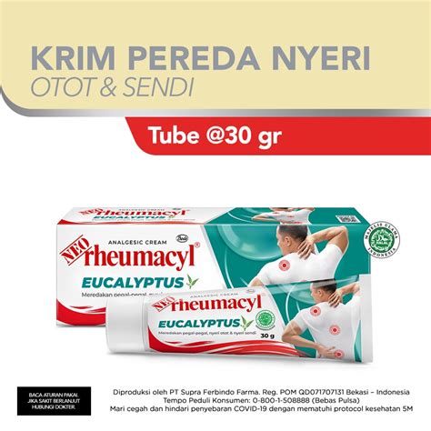 Jual Neo Rheumacyl Eucalyptus Cream Gram Neo Rheumacyl Analgesic