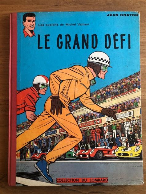 Michel Vaillant T1 Le grand défi C 1 Album Réédition 1962