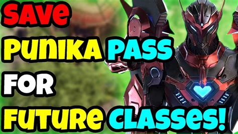 Save Your Punika Pass For Unreleased Future Classes In Lost Ark YouTube